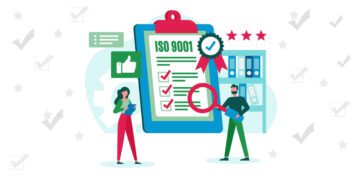 An illustration of achieving quality management excellence with ISO 9001 certification