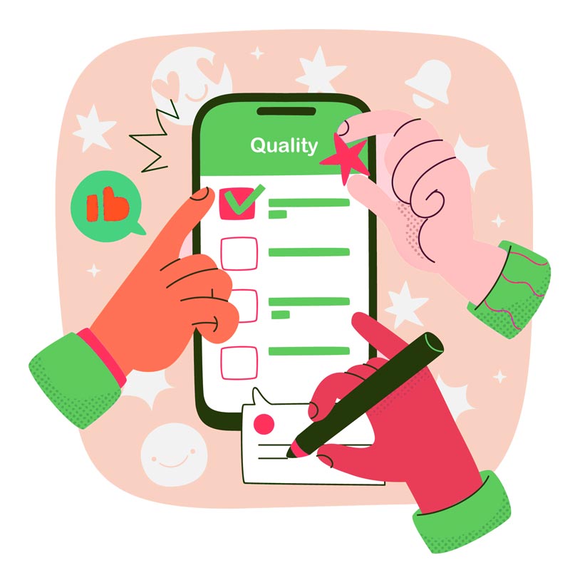 An illustration of quality management through ISO 9001 certification